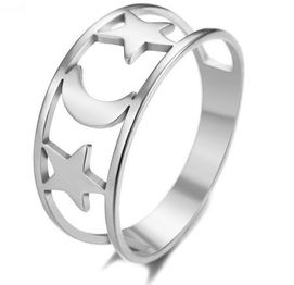 AP075a Pierścionek damski ze stali chirurgicznej rozmiar 7