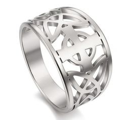 AP076a Pierścionek damski ze stali chirurgicznej rozmiar 9