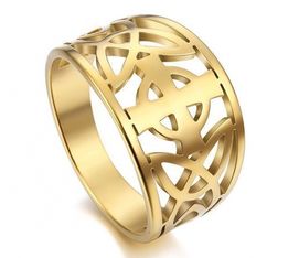 AP076b Pierścionek damski ze stali chirurgicznej rozmiar 7