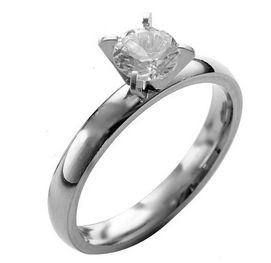 AP094b Pierścionek damski ze stali chirurgicznej rozmiar 7