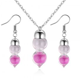 FKO012a Komplet naszyjnik i kolczyki