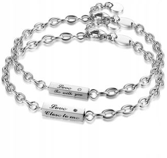 GB013 Bransoletki dla PAR 2 szt