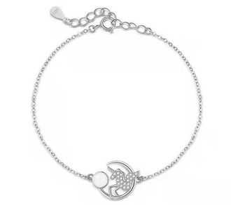 BB043 Bransoletka JEDNOROŻEC srebro pr. 925