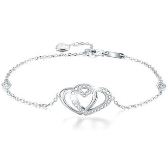 BB067a Bransoletka NIEROZERWALNI srebro pr. 925