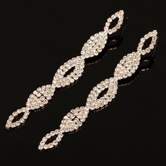 EK080a Kolczyki złote CYRKONIE kryształki ŚLUBNE długie