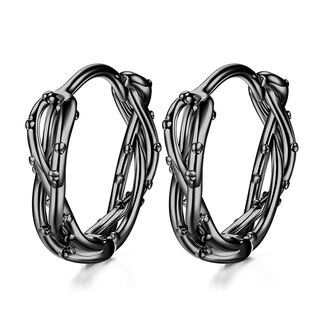 UK036 Kolczyki męskie para