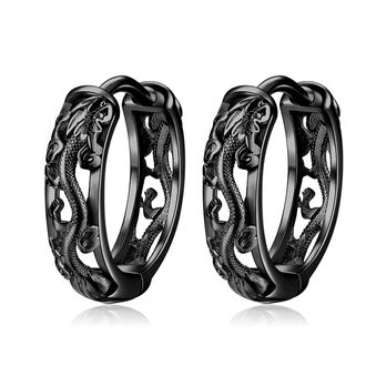 UK039b Kolczyki męskie para