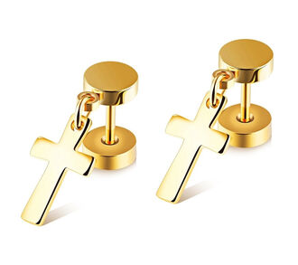 UK040c Kolczyki męskie para