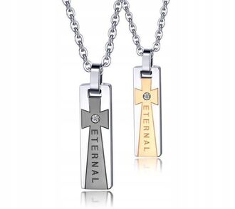 GN210 Naszyjniki dla Pary STAL 316L