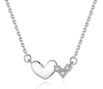 BN124a Naszyjnik SERDUSZKA srebro pr. 925