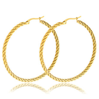 AK356a Kolczyki ze stali chirurgicznej KOŁA