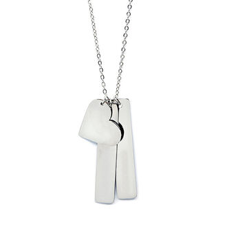 AN362b Naszyjnik ze stali chirurgicznej