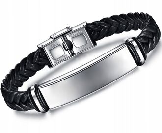 UB068a Bransoletka Stal 316L