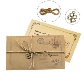 ZP09 List RETRO własne ORYGINALNE życzenia