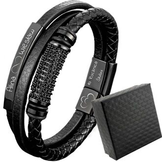 TB179 ELEGANCKA bransoletka z grawerem 