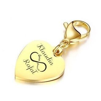 WB024b BRELOK SERDUSZKO z grawerem