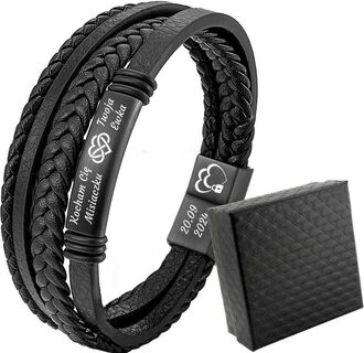 TB201b ELEGANCKA bransoletka z grawerem