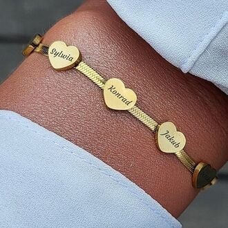 LB047a Bransoletka SERCA dla MAMY CÓRKI z grawerem na PREZENT 