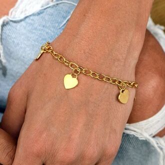 AB385 Bransoletka ze stali chirurgicznej SERCA